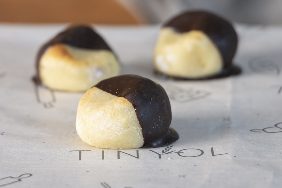 panellet de chocolate artesano